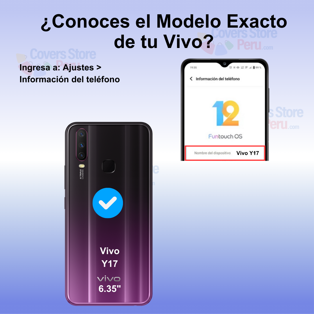 Funda Case para Vivo Y17 Space Original