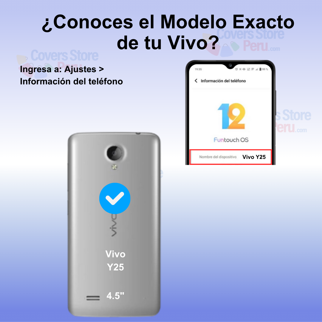 Funda Case para Vivo Y25 Ahumado Anillo Verde