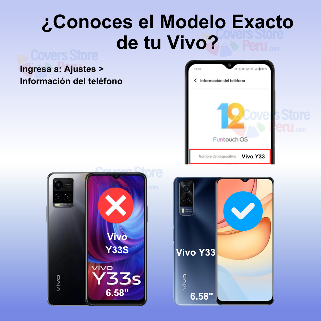 Mica Protector para Vivo Y33 Vidrio Templado OG