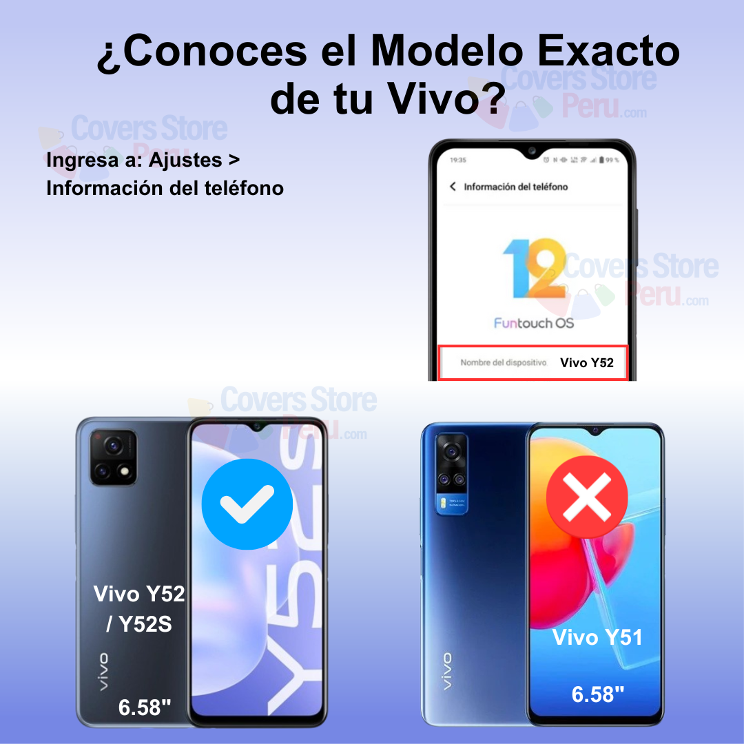 Mica Protector para Vivo Y52 Vidrio Templado OG