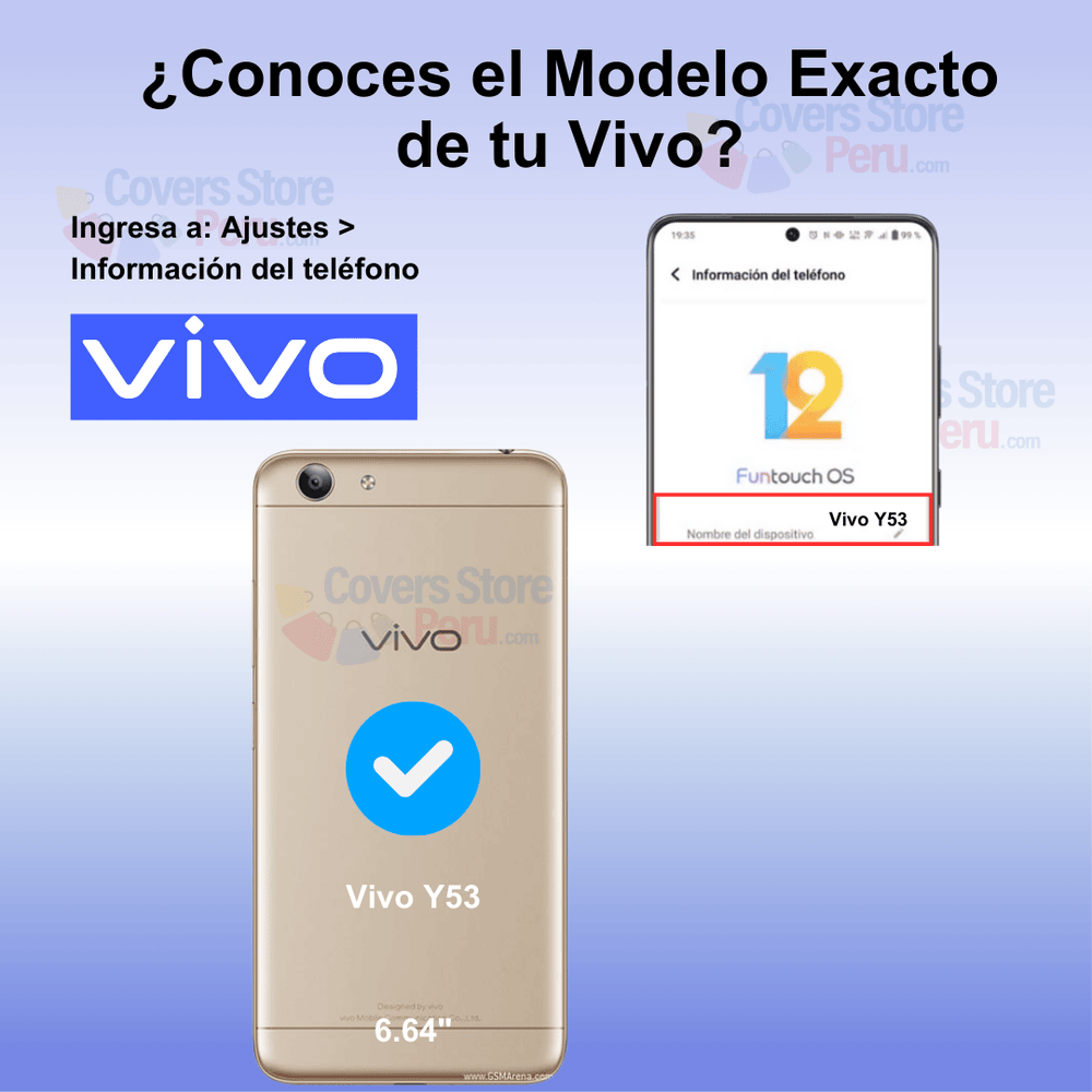 Funda para Vivo Y53 TPU con esquinas reforzadas