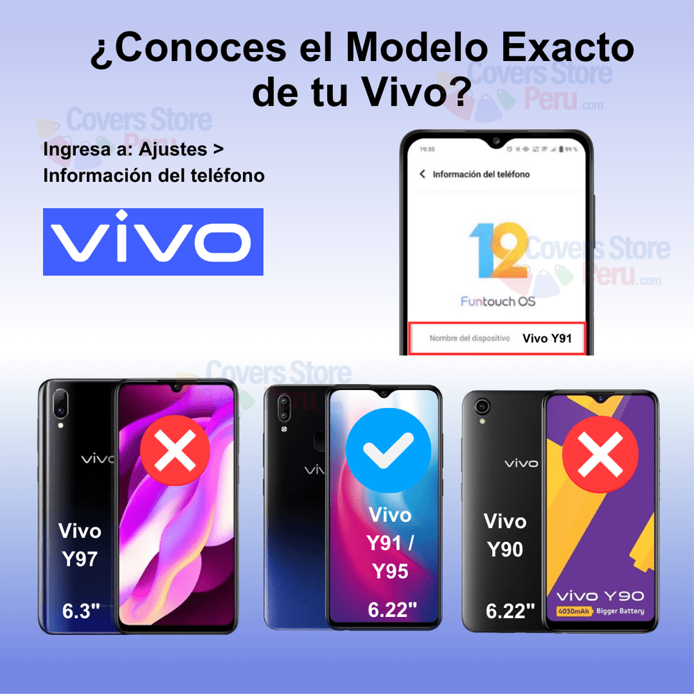 Mica para Vivo Y91 Film Hydrogel Antishock Transparente