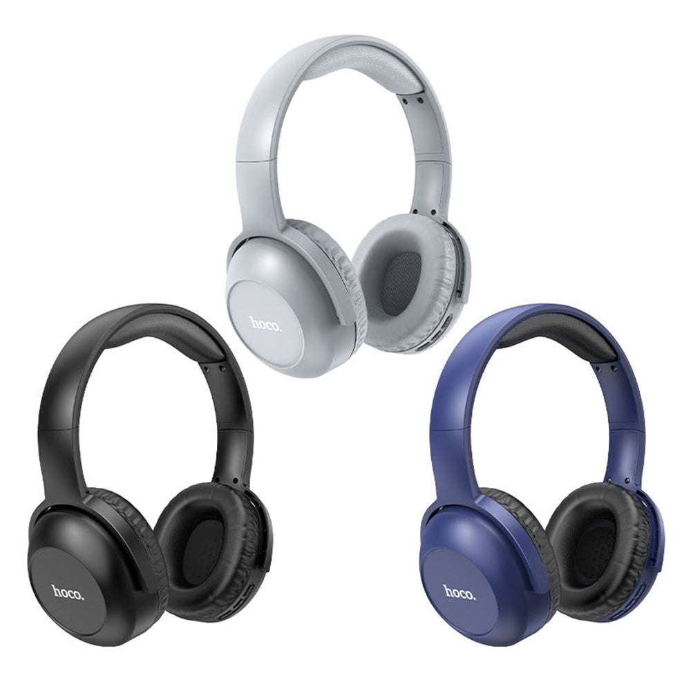 Audífonos BT V5,0 con Micrófono Hoco W33 Negro Inalámbrico