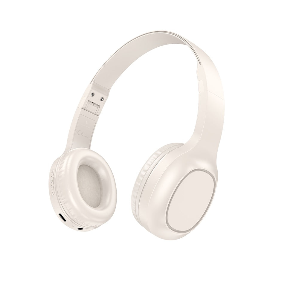 Audifonos Bluetooth Diadema Hoco W46 Charm Microfono Blanco