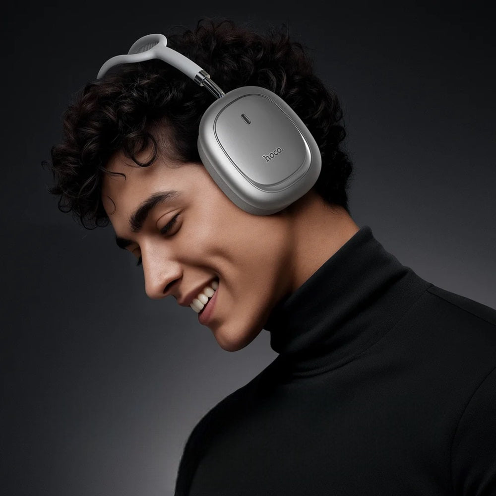 Audifonos Bluetooth Hoco W68 Diadema ANC Gris