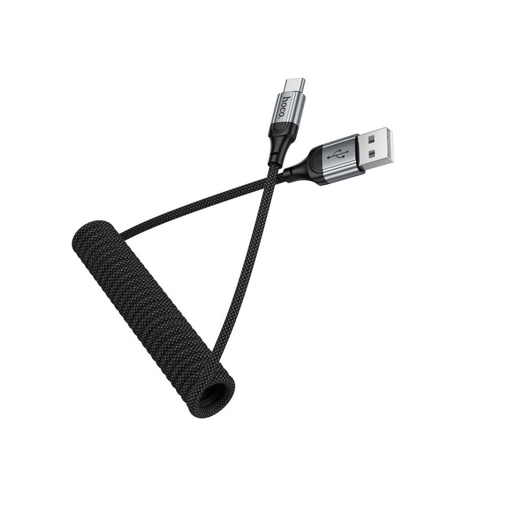 Cable Hoco X121 Nuevo USB a Tipo-C Carga Rápida Negro