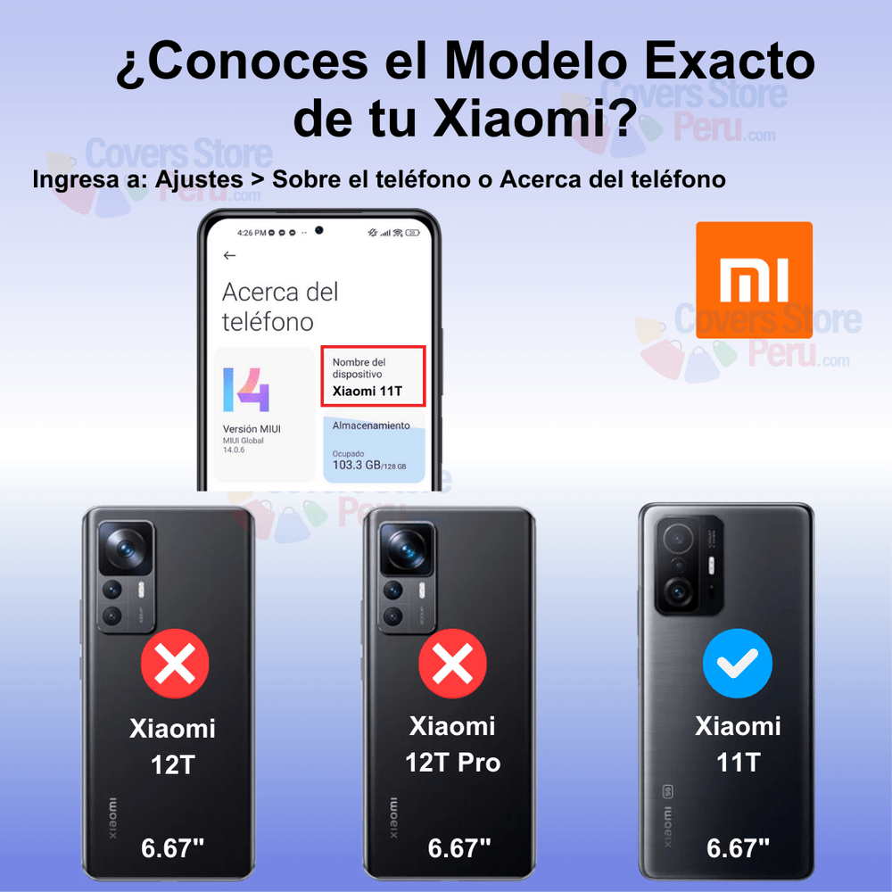 Funda para Xiaomi Mi 11T TPU 100% Transparente Antishock