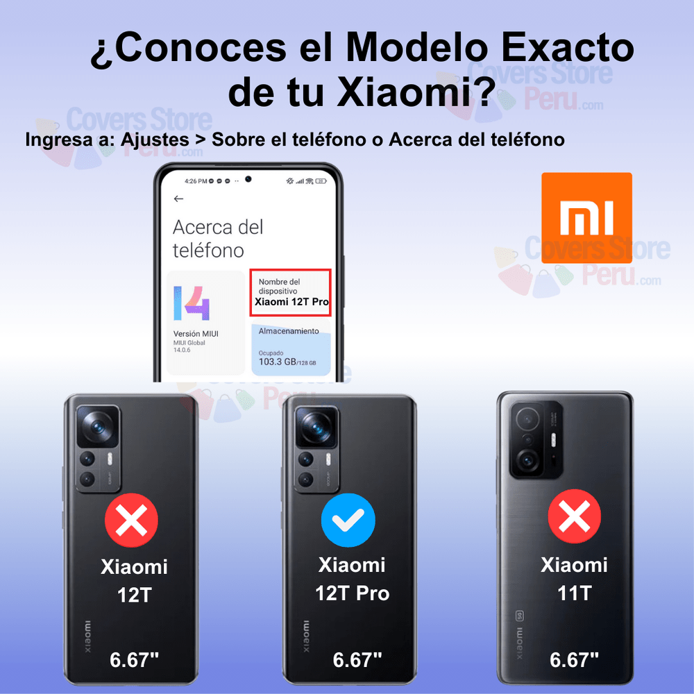 Funda Case para Xiaomi Mi 12T Pro con Anillo Metálico Azul