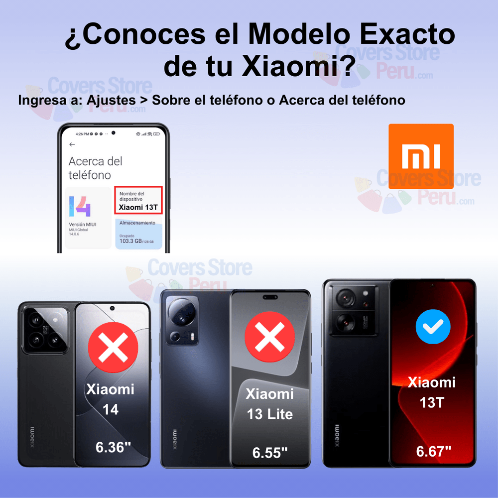 Mica Protector para Xiaomi 13T Vidrio Templado OG Antishock