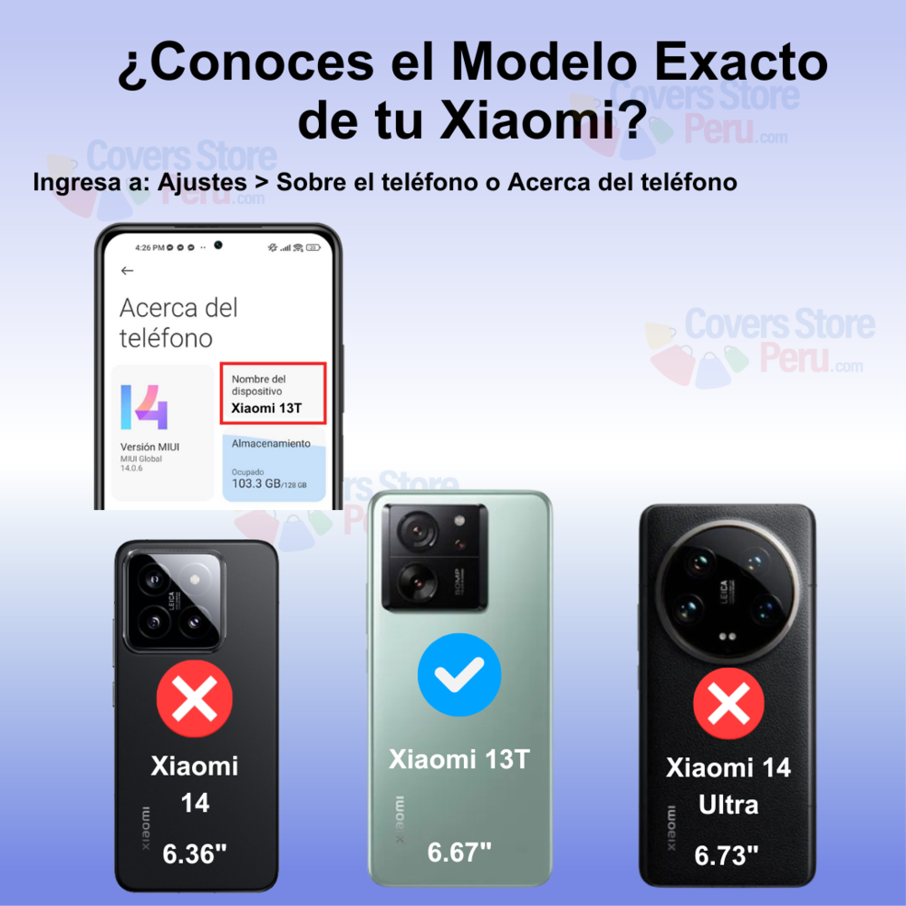 Funda para Xiaomi 13T Holder Parante + Anillo Azul