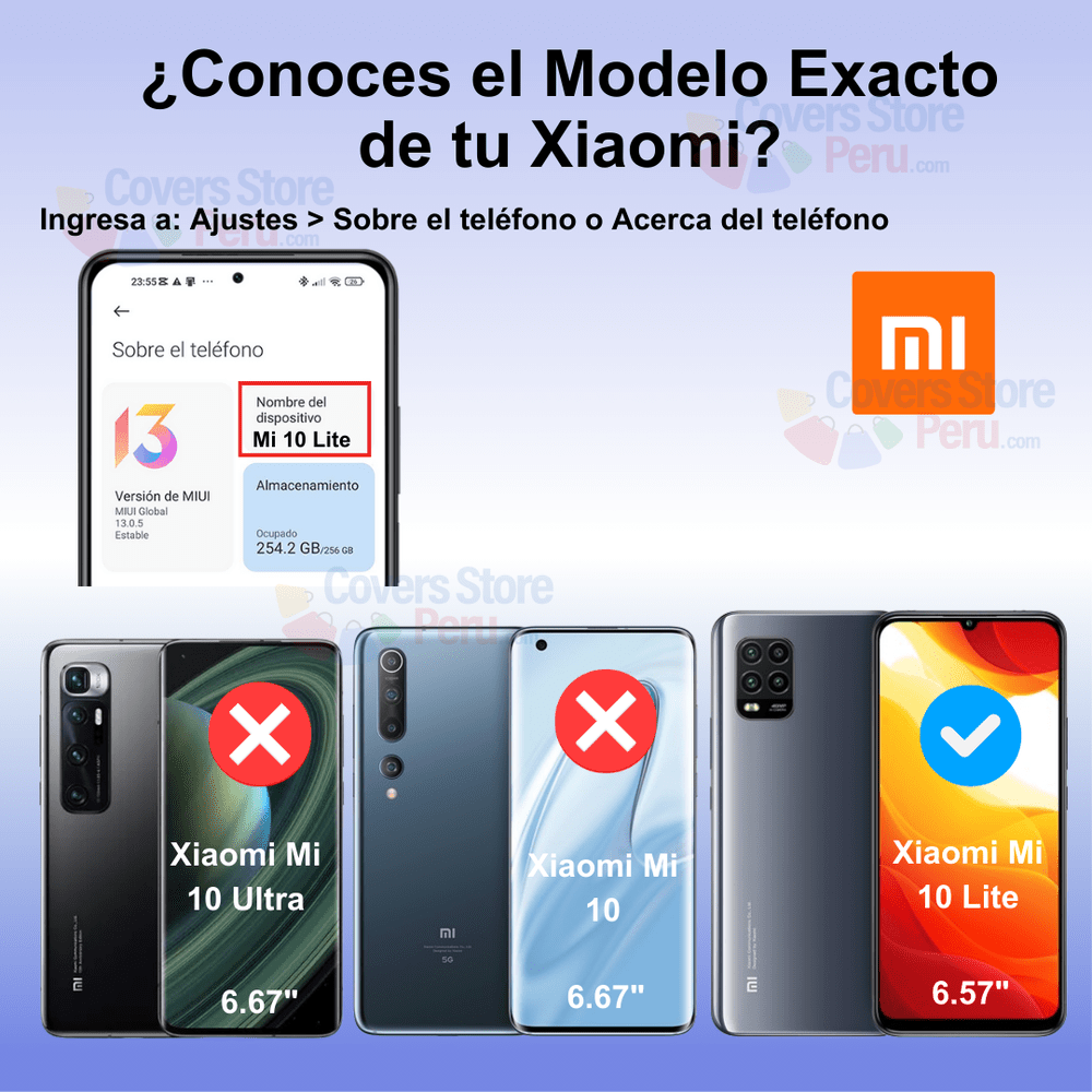 Mica para Xiaomi Mi 10 Lite Cerámica Anti-Espía Antishock