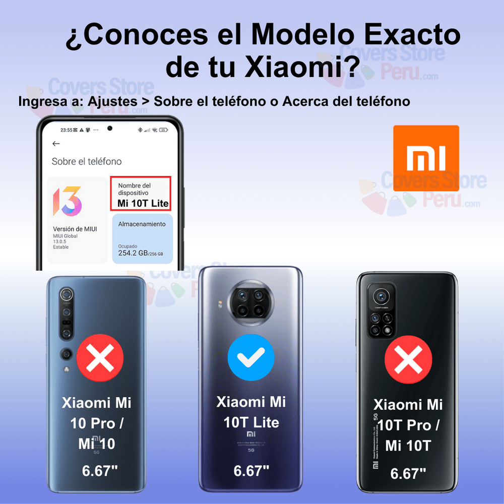Mica para Xiaomi Mi 10T Lite Film Hydrogel Anti-Espía