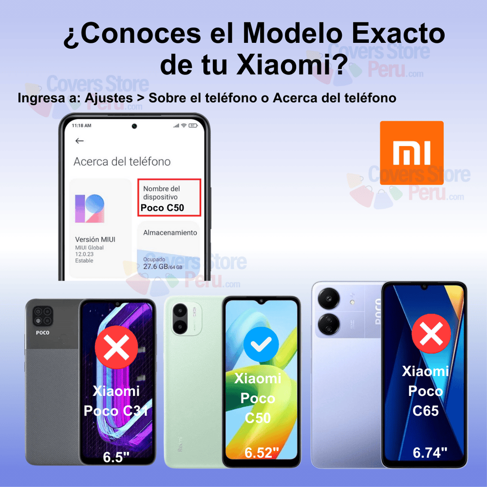 Mica para Xiaomi Poco C50 Film Hydrogel Anti-Espía