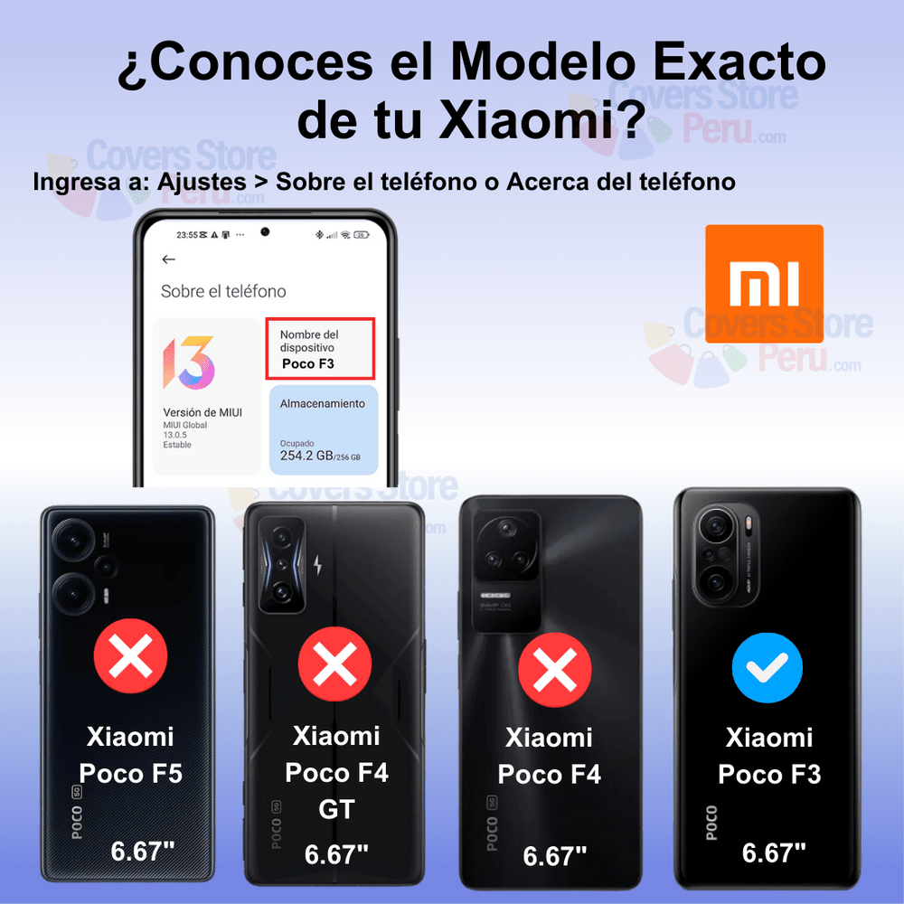 Funda Case para Xiaomi Poco F3 Space Original Transparente