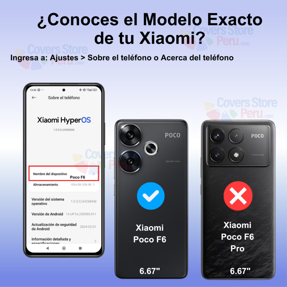 Funda para Xiaomi Poco F6 Ahumado con Anillo Azul Antishock