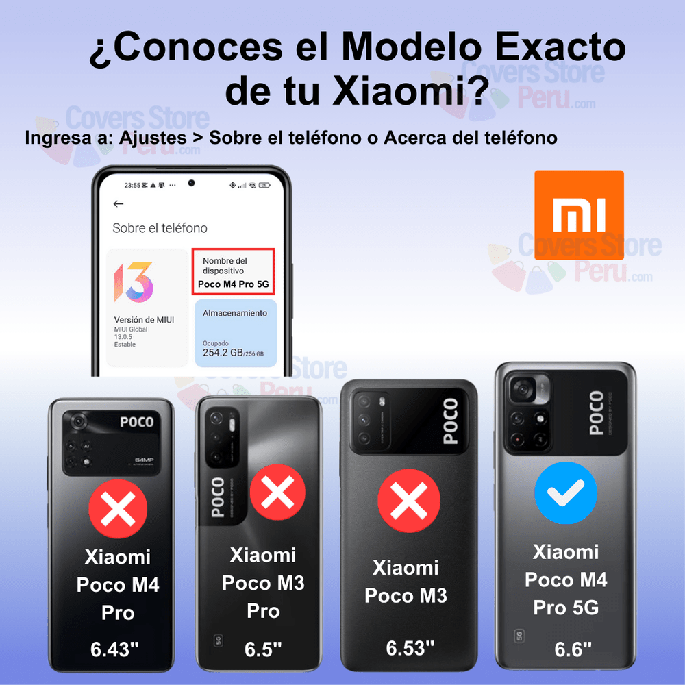 Funda Case para Xiaomi Poco M4 Pro 5G Robot Azul con Aro