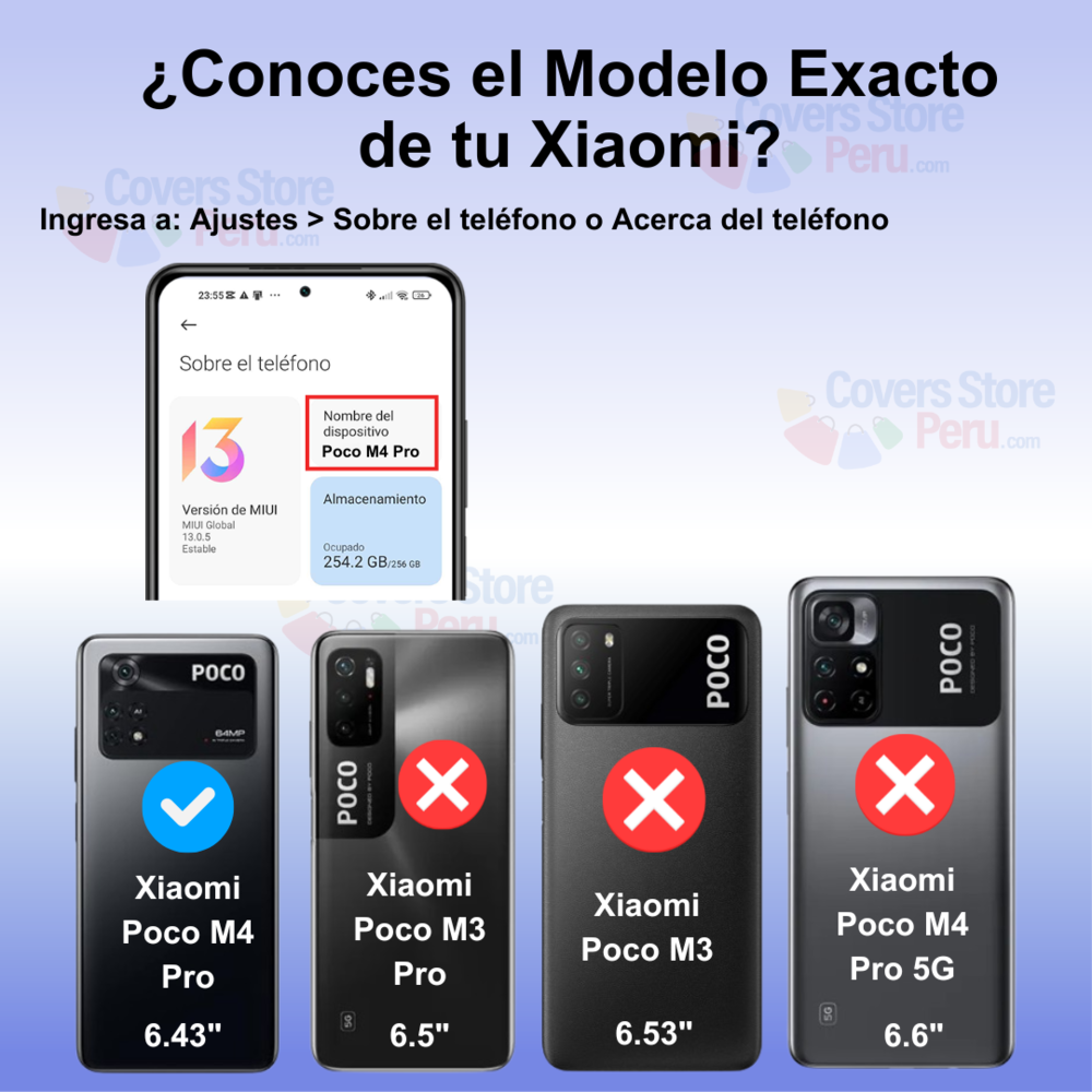 Funda Case para Xiaomi Poco M4 Pro 4G Ahumado Anillo Negro