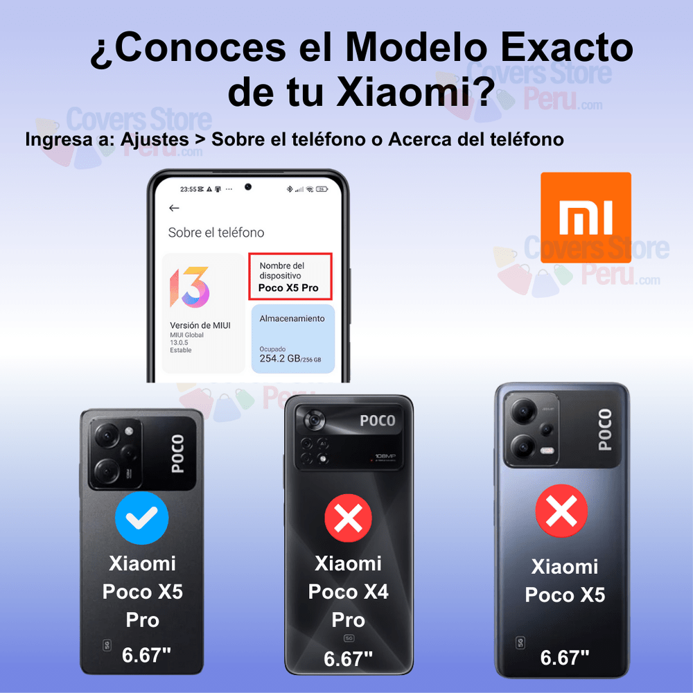 Funda para Xiaomi Poco X5 Pro 5G con Anillo Metálico Azul