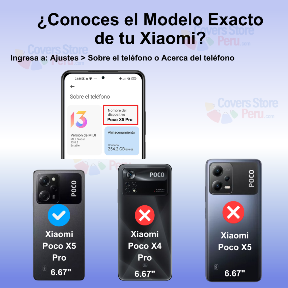 Funda para Xiaomi Poco X5 Pro 5G Holder Parante Rojo