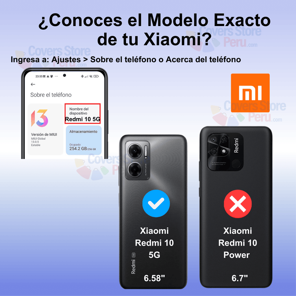 Funda para Xiaomi Redmi 10 5G TPU 100% Transparente