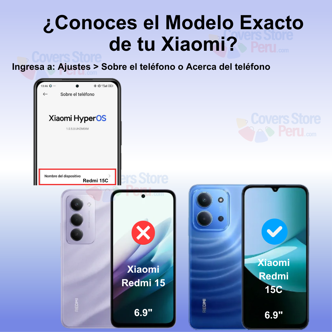 Mica Protector para Xiaomi Redmi 15C Vidrio Templado OG