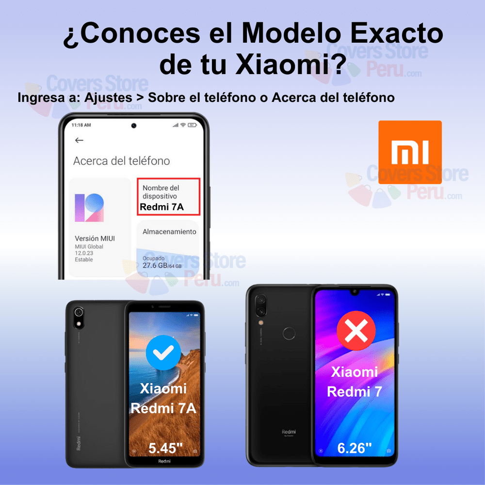 Mica Protector para Xiaomi Redmi 7A Vidrio Templado OG