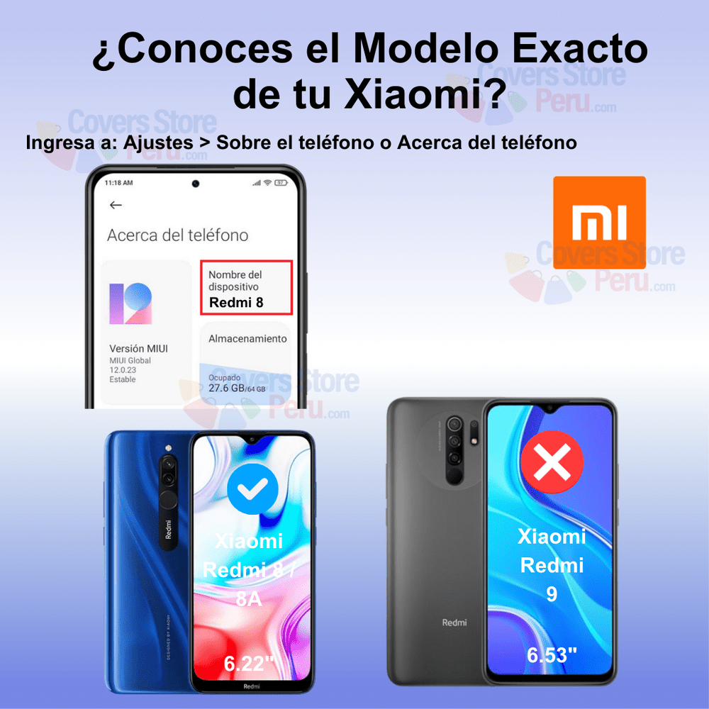 Mica para Xiaomi Redmi 8 A Black Edition 20K Antishock