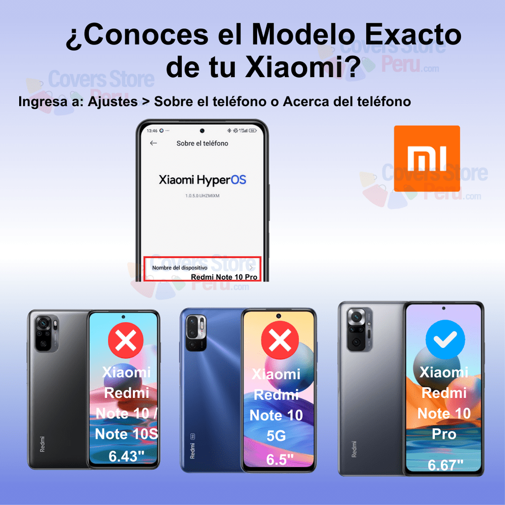 Mica para Lente de Cámara de Xiaomi Redmi Note 10 Pro
