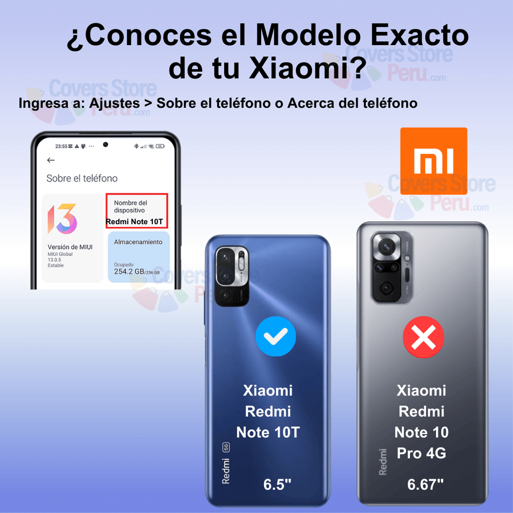 Funda Case para Xiaomi Redmi Note 10T TPU 100% Transparente