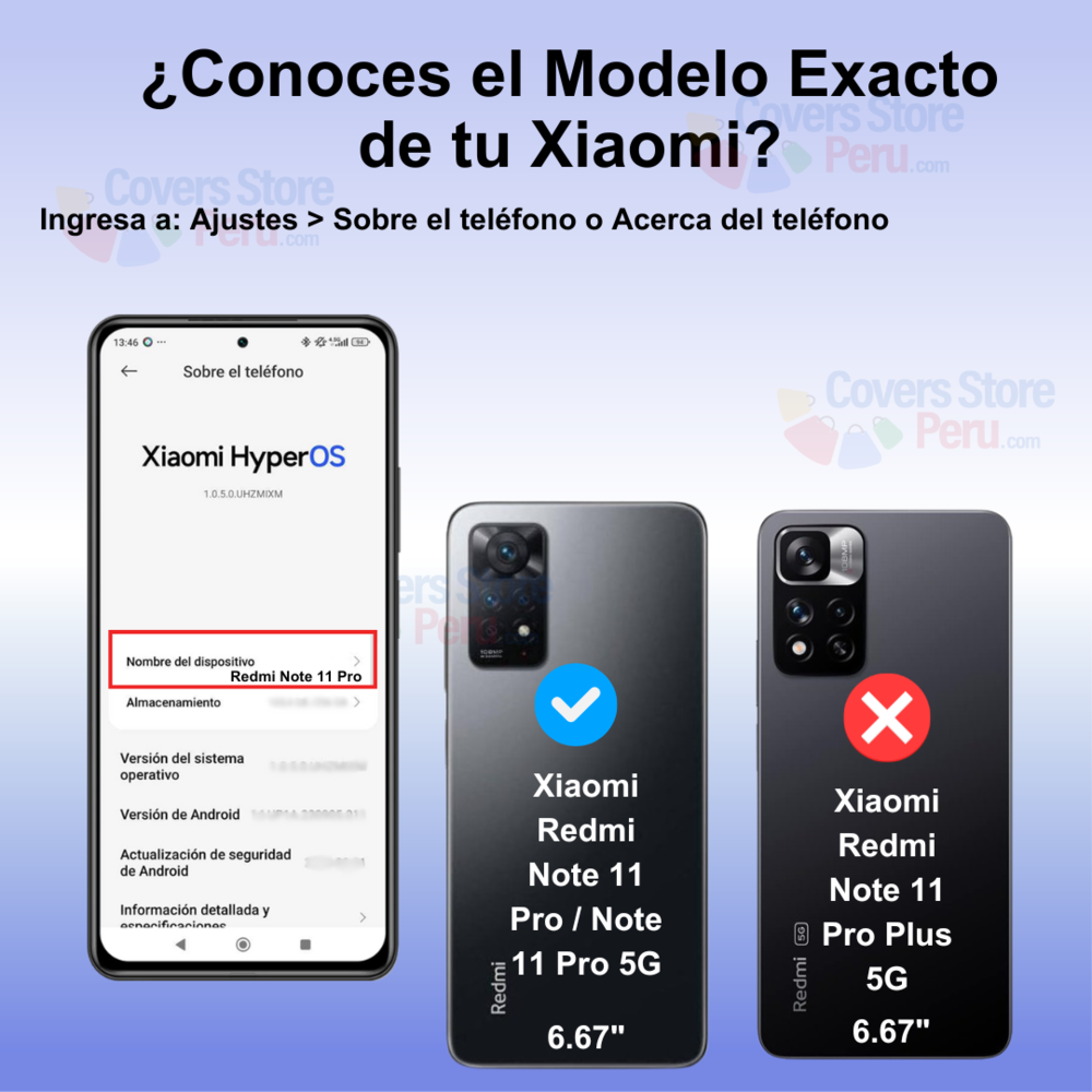 Funda para Xiaomi Redmi Note 11 Pro 5G Ahumado Anillo Negro