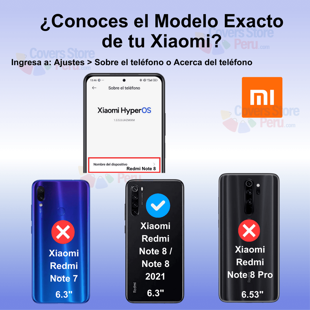 Funda Case de Xiaomi Note 8 Holder Parante con Anillo Negro
