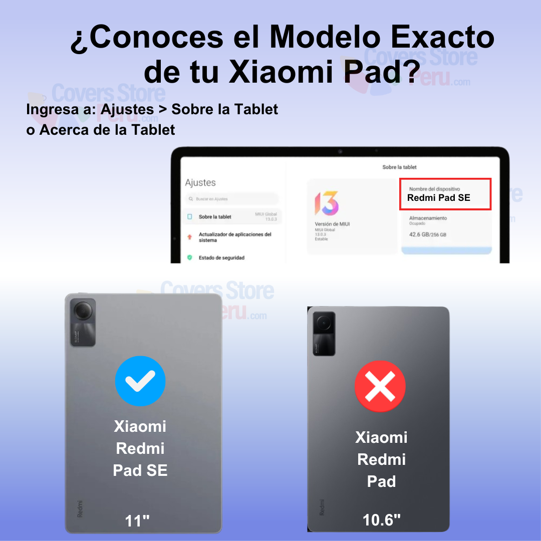 Funda para Xiaomi Redmi Pad SE 11" Armor Extreme Arcoiris