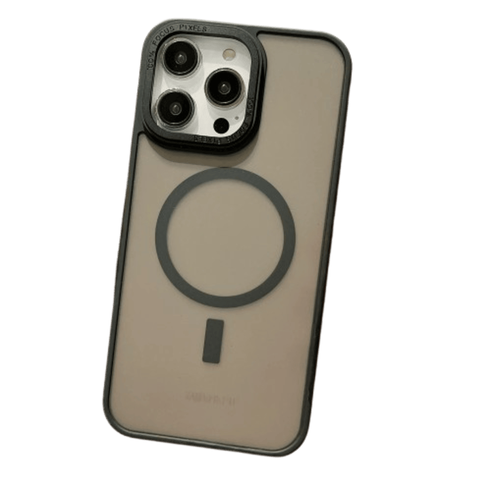 Funda para iPhone 17 Pro Magsafe Ahumado Mate Negro