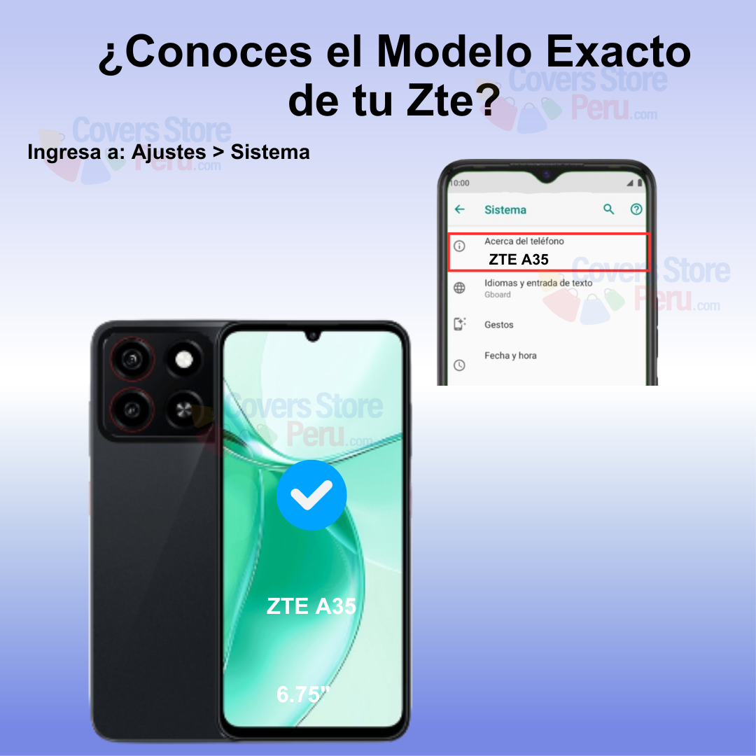 Mica Protector para Zte A35 Vidrio Templado OG