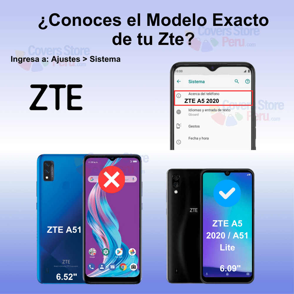 Mica para Zte A5 2020 Protector de pantalla 21D Antishock