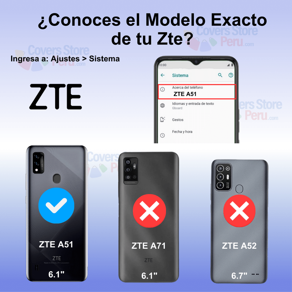Funda Case para Zte A51 con Anillo Metálico Rojo Antishock