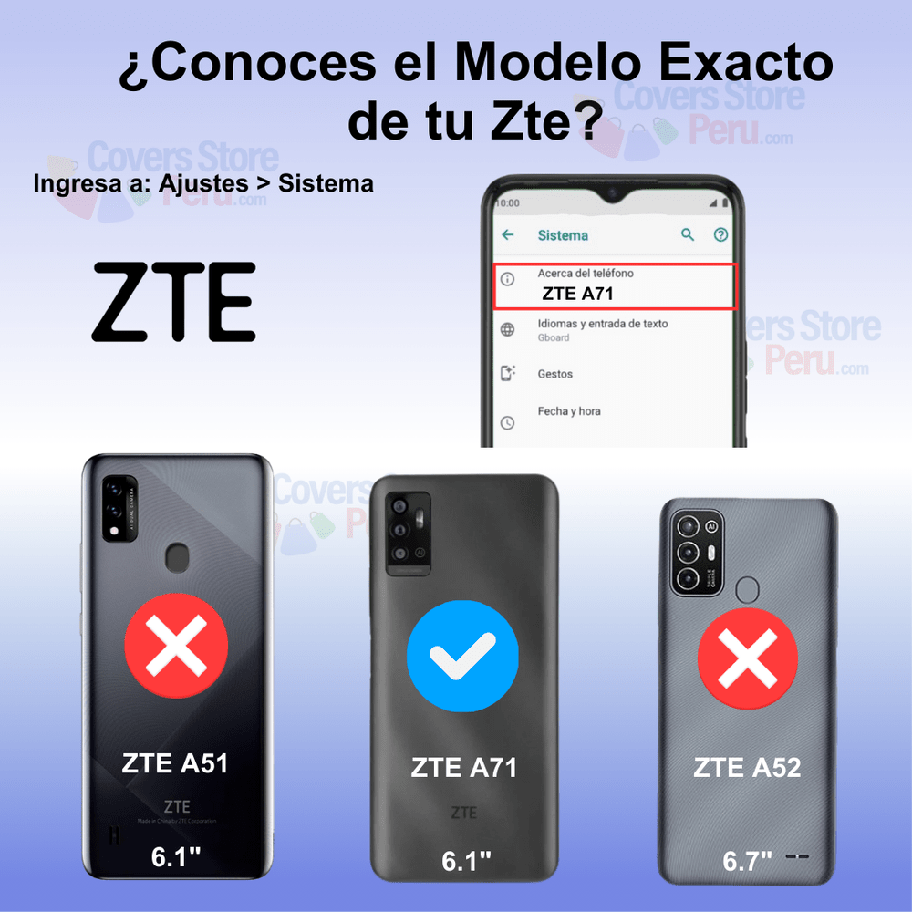 Funda Case para Zte A71 con Anillo Metálico Rojo Antishock