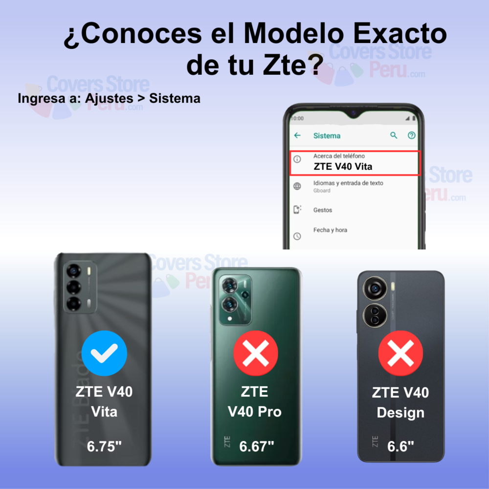 Funda para Zte V40 Vita Holder Parante + Anillo Negro