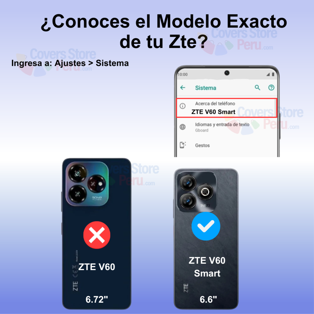 Funda Case para Zte V60 Smart Jelly Pearl Rosa