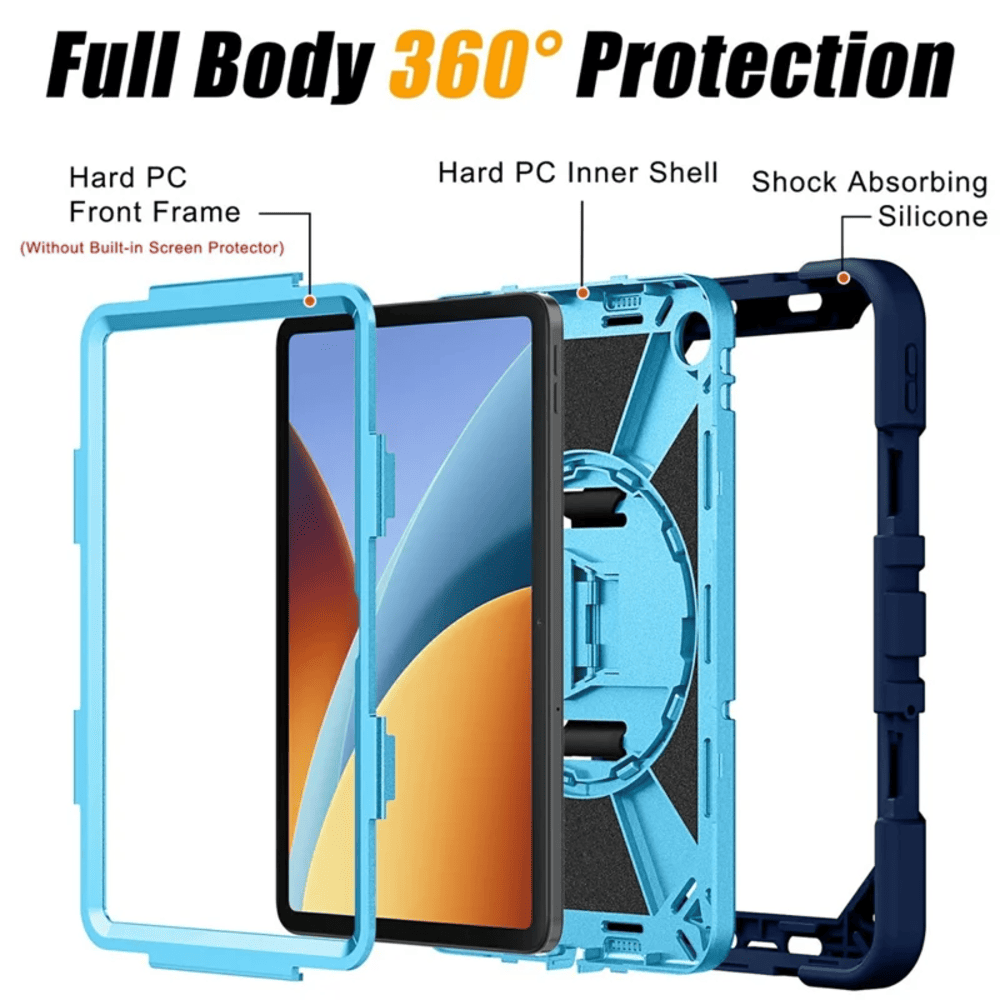 Funda para Samsung Tab A9 Plus 11" Armor 360° Azul Antishock
