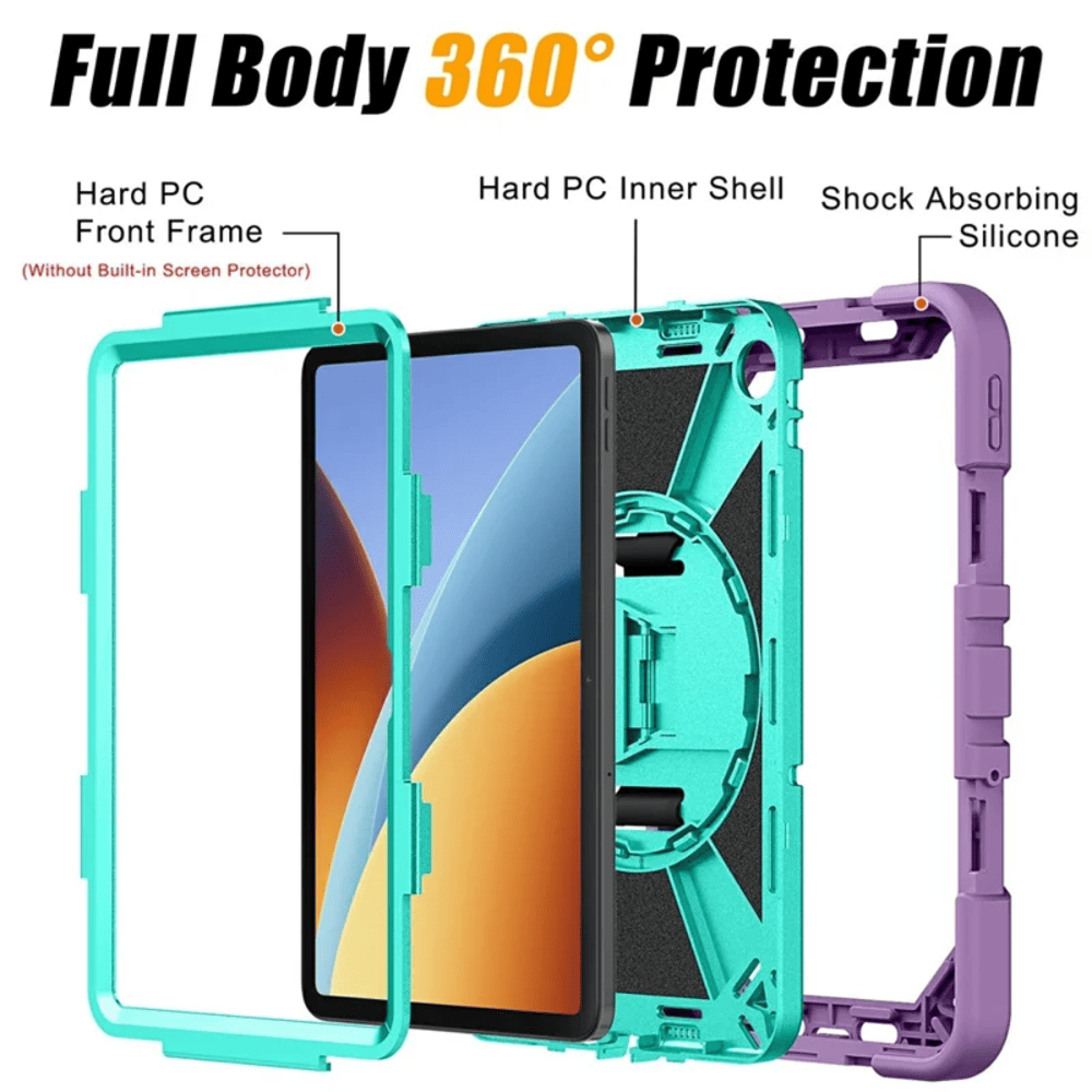 Funda para iPad Pro M4 11" Armor 360° Lila Antishock