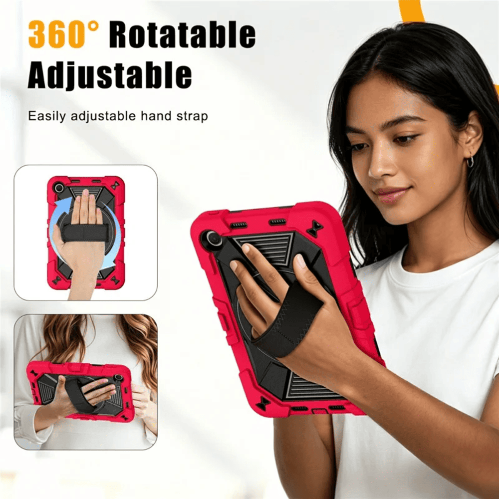 Funda para iPad Air M2 11" Armor 360° Rojo Antishock