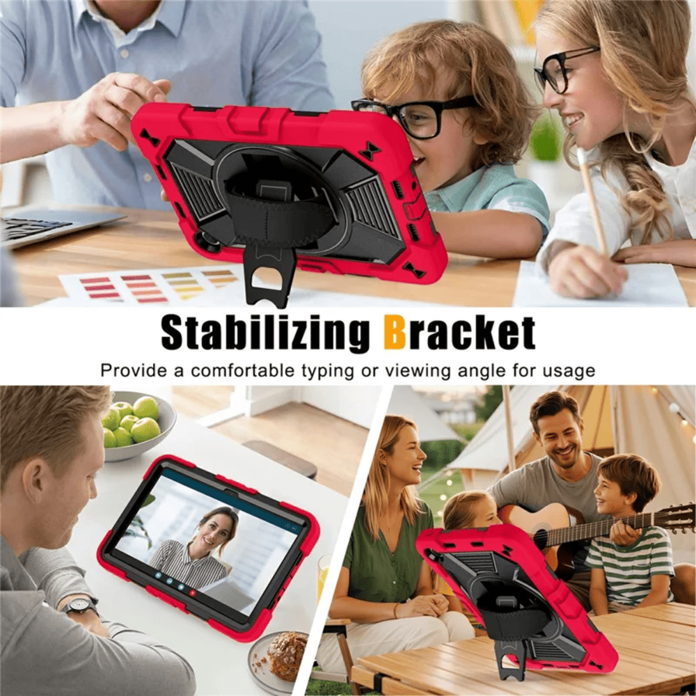 Funda para iPad Air M2 11" Armor 360° Rojo Antishock