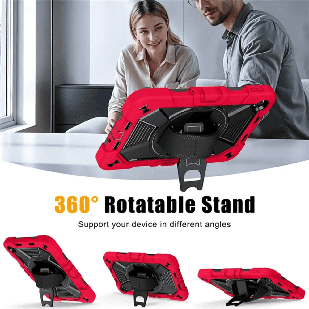 Funda para iPad Air M2 11" Armor 360° Rojo Antishock
