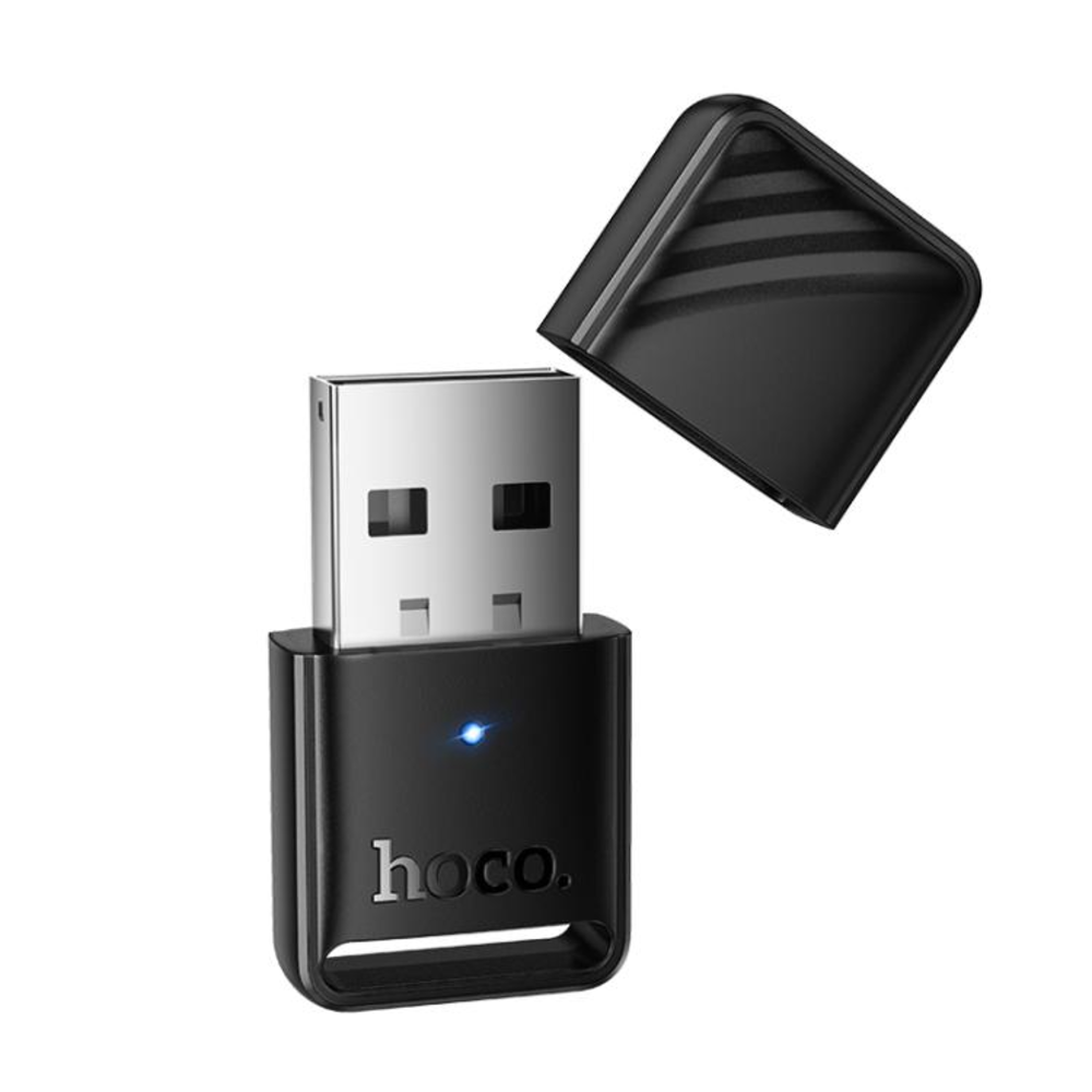 Adaptador Hoco UA42 USB Dongle Bluetooth 5.4 Inalambrico Negro