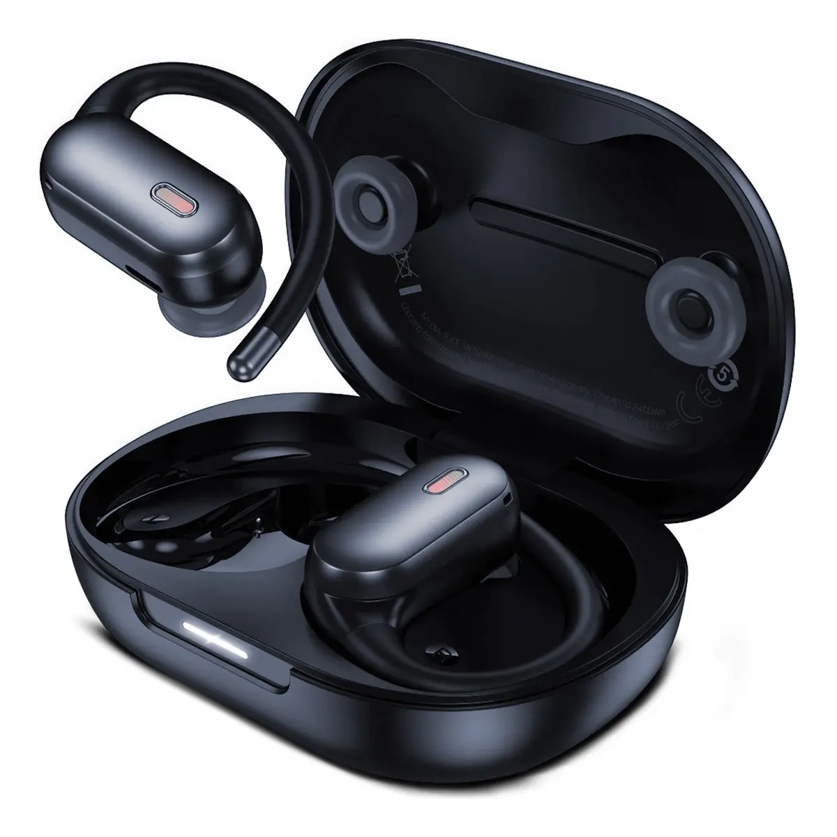 Audífonos Inalambricos Hoco EA7 Bluetooth Open ANC Negro