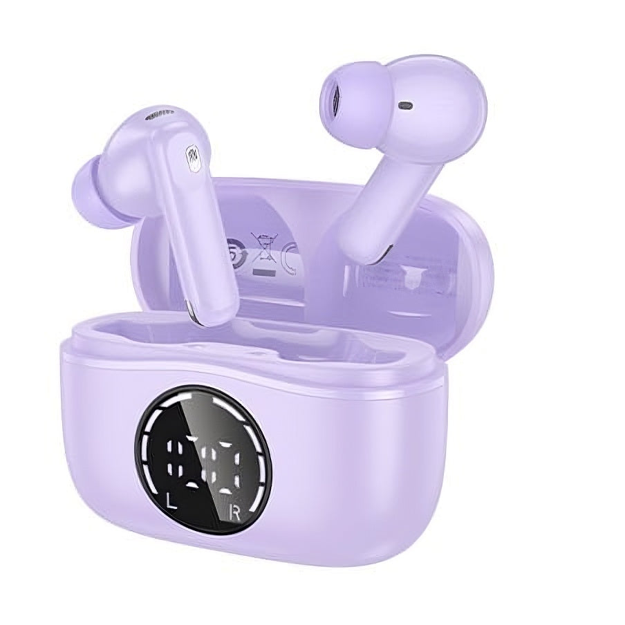 Audífonos Inalambricos Hoco EQ22 Bluetooth ANC ENC Purpula