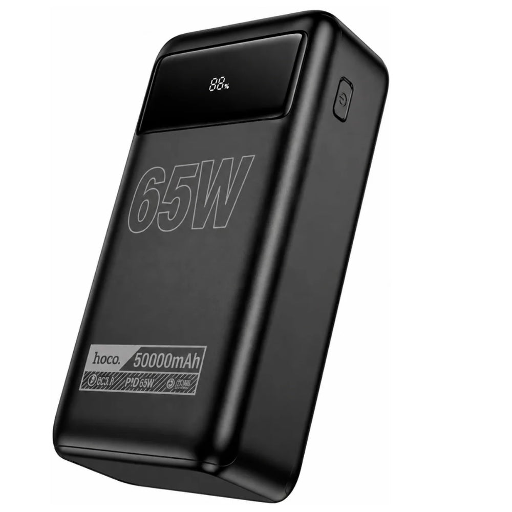 Power Bank 50000mAh Hoco DB81A PD65W Carga Rapida Negro