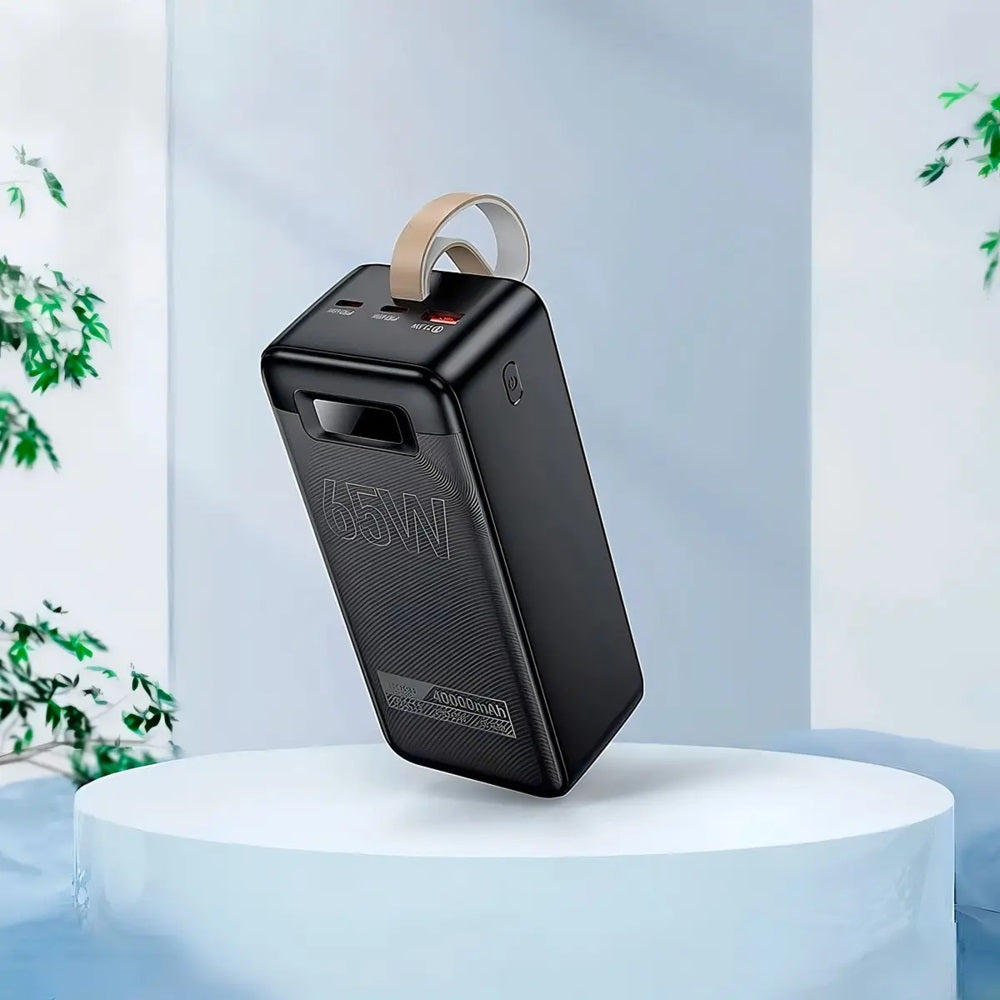 Power Bank 40000mAh Hoco DB82 PD65W Carga Rapida Negro