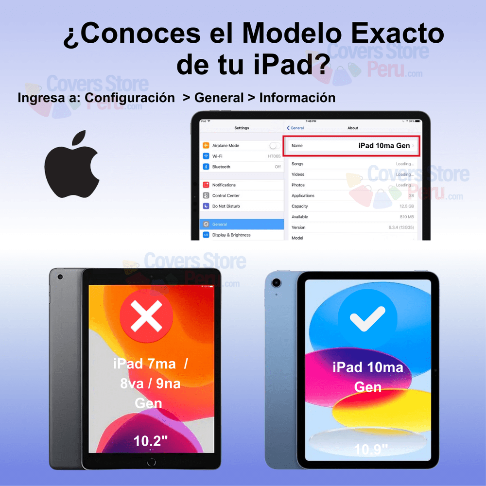 Mica para iPad 10ma Gen 10.9" - A2757 Hydrogel Antishock